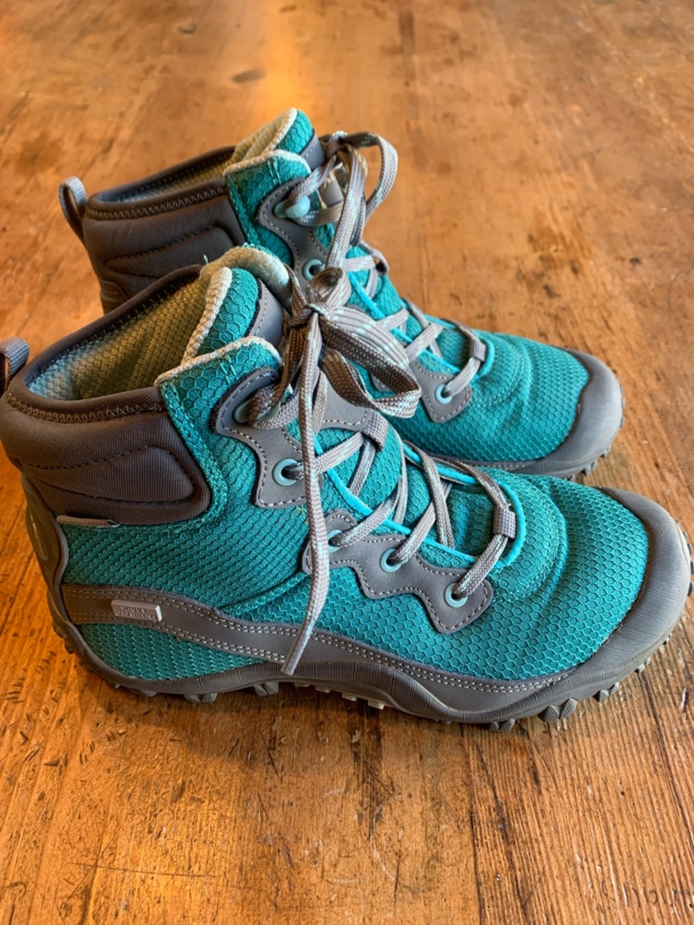 Xpeti Dimo Women’s Teal Athletic Hiking Shoes - Lightweight Support
